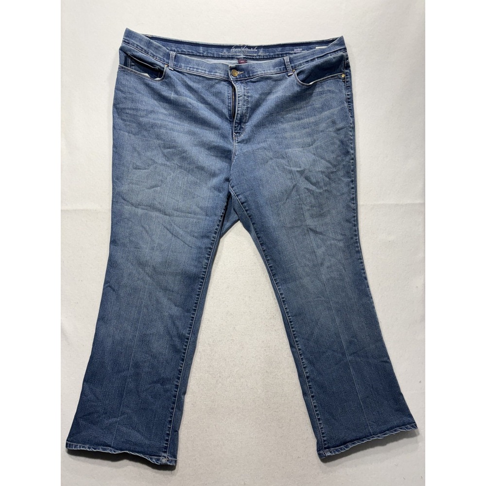 Gloria Vanderbilt Jordyn Jeans Womens 24W Medium Wash High Rise Bootcut 48x30